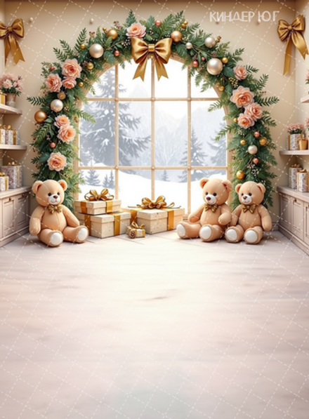 Фотофон "Мишки" арт. ФФ907-44