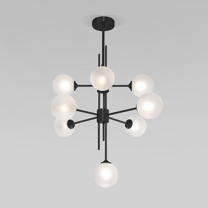 Подвесная люстра Eurosvet Volver 50383 черный Smart