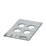 0803879 - US-EMLP-HA 30 (45X10) SR - Пластиковая табличка