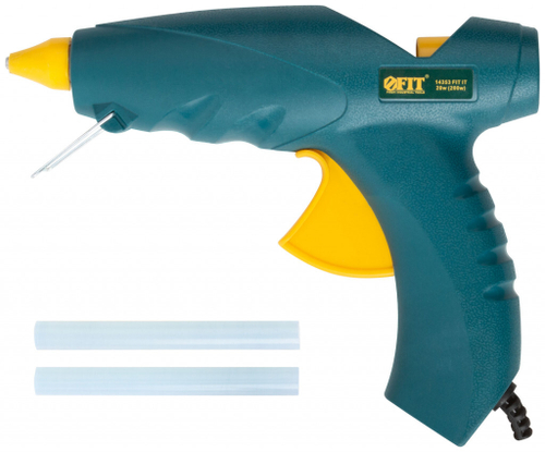 14353 Пистолет клеевой д.11 мм,20 Вт (200Вт) в кейсе FIT