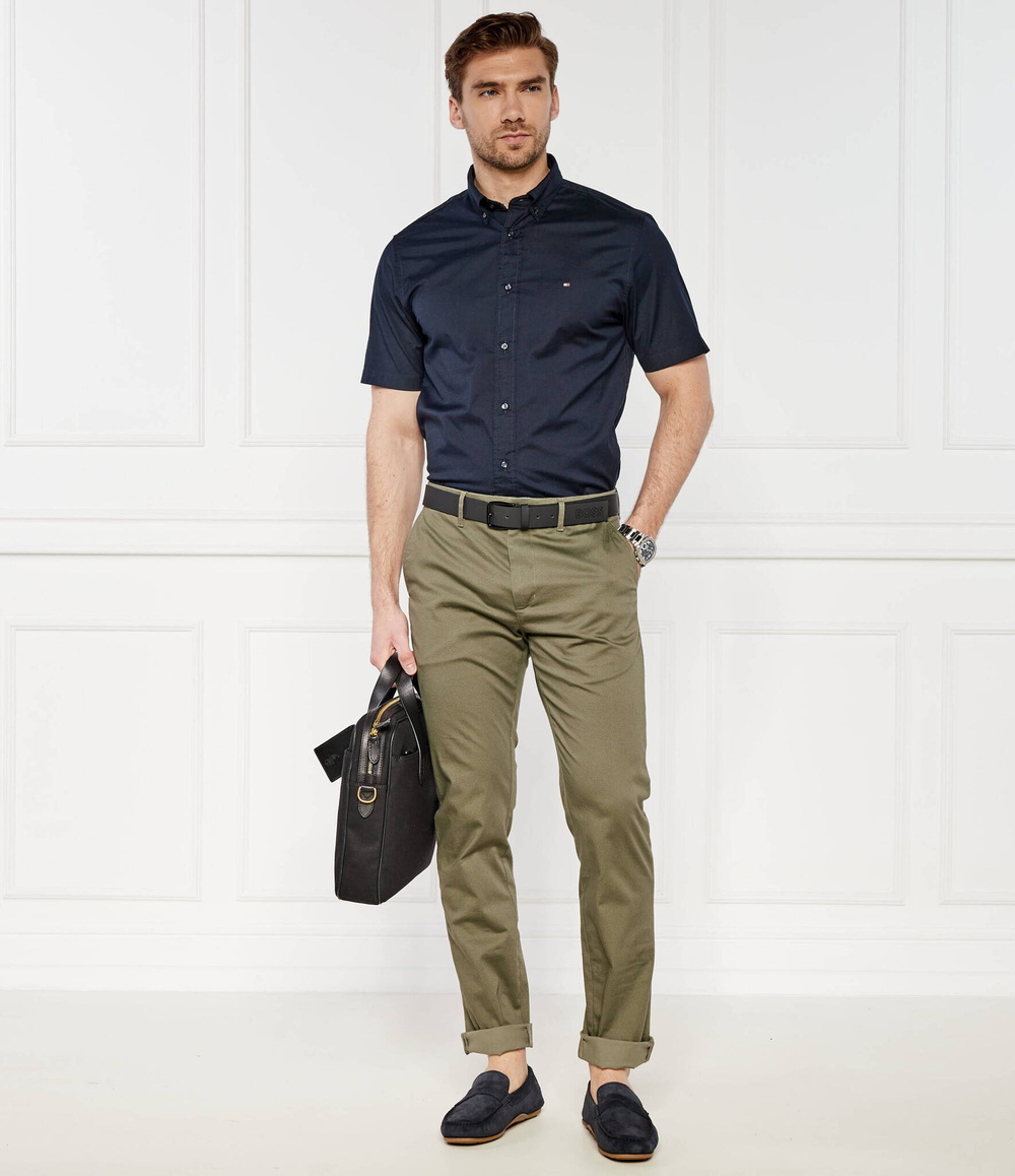 Рубашка FLEX POPLIN Tommy Hilfiger - темно-синий(MW0MW33809)