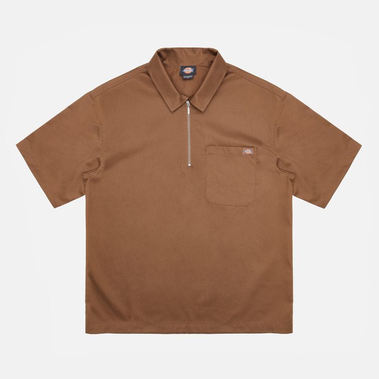 Поло мужское Dickies Cadiz Quarter Zip артикул:DK0A88PI0TB1 - купить в магазине Дайс