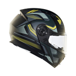 Шлем интеграл Royal Enfield, цвет - черно-желтый матовый, размер - XL (620 мм), арт. RRGHEP000583 (HESS22014MATT BLACK & YELLOW)