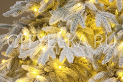 Ель искусственная интерьерная заснеженная световая "Престиж"