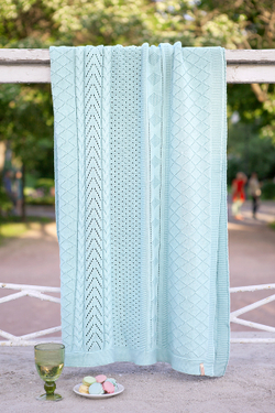 Элитный плед Lux 33 венецианский зеленый от Luxberry Португалия