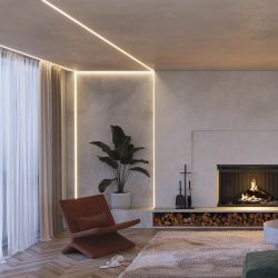 Профиль FANTOM-W20-H10-EDGE-2000 ANOD (Arlight, Алюминий) 054183