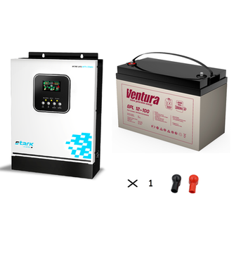 Комплект ИБП Stark Country 2000 INV MAX + АКБ Ventura GPL 12-100 х 1 шт.
