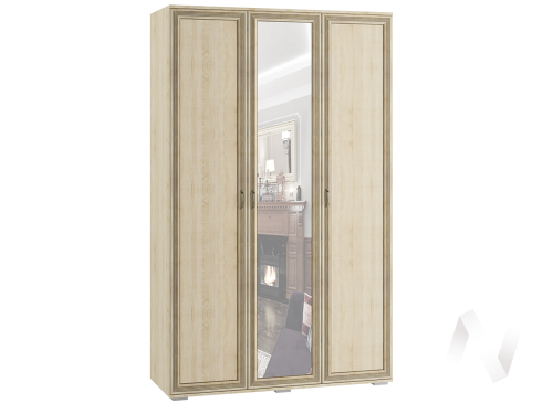 Шкаф 3-х ств ЛШ-24 Спальня Ливорно (дуб сонома)