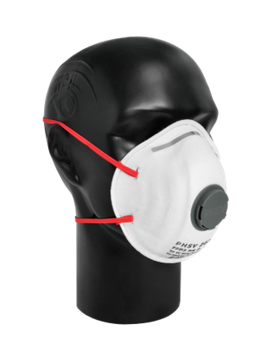 Респиратор PHSV 2031 (FFP3) c клапаном выдоха (индив. упак)