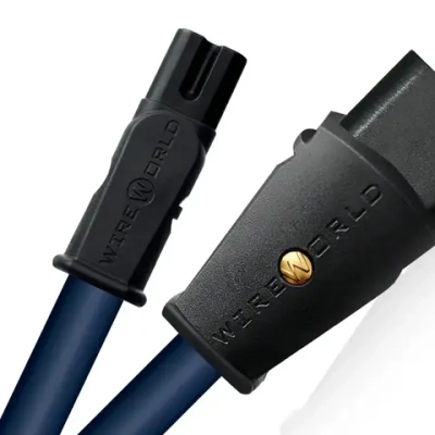 Wireworld Mini-Stratus Shilded Power Cord 1.5m, силовой кабель, "восьмерка", 1,5м (MSP1.5MEU-S)