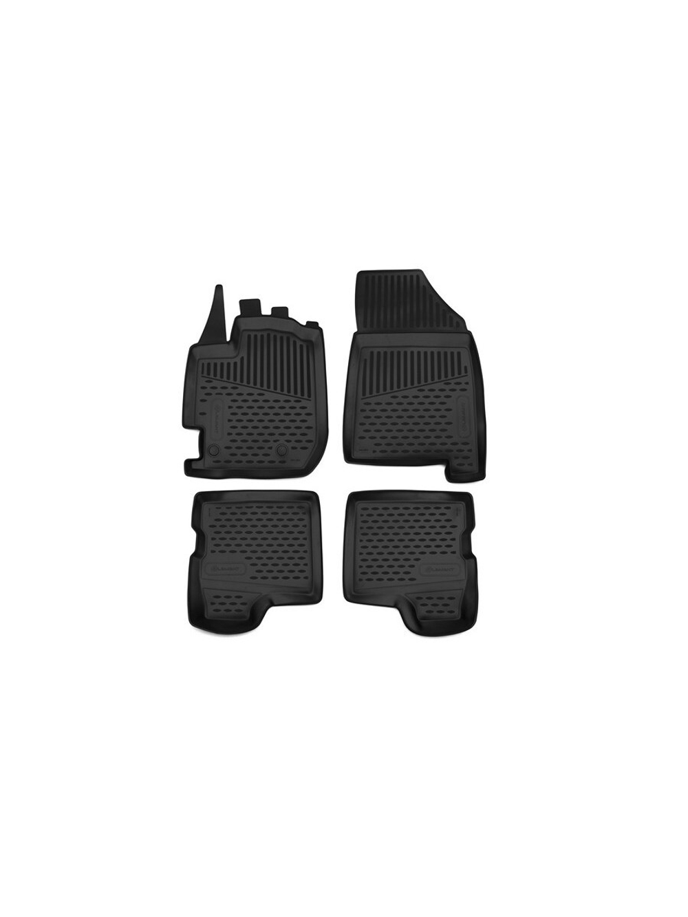 Коврики в салон для RENAULT DACIA DUSTER 2, 2017-, SUV, 4 шт. (полиуретан) ELEMENT4154210K