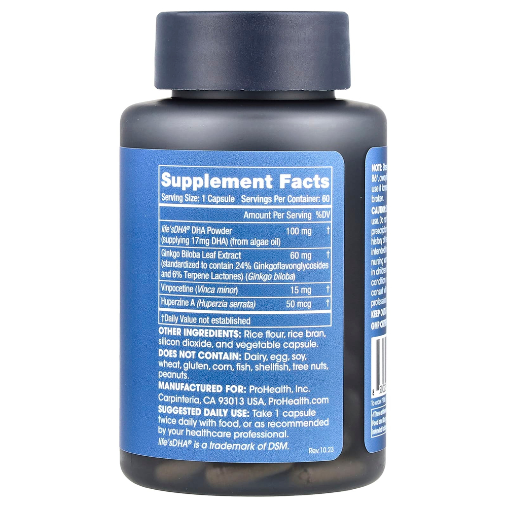 ProHealth Longevity, Think Clear, 60 капсул