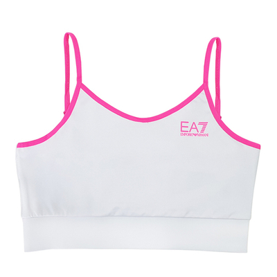 ТОП теннисный EA7 Woman Jersey Sport Bra - white