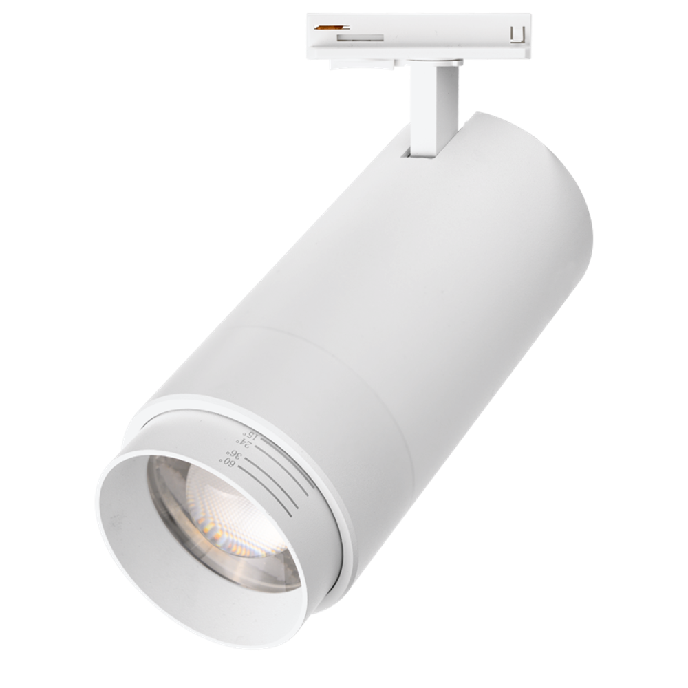 Трековый светодиодный светильник WOLTA WTL-45W/02W 45Вт 4000К IP20 Белый