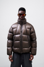 Куртка Nothomme Blue Ultra-Lightweight Water-Repellent Down Jacket "Dark Gray"