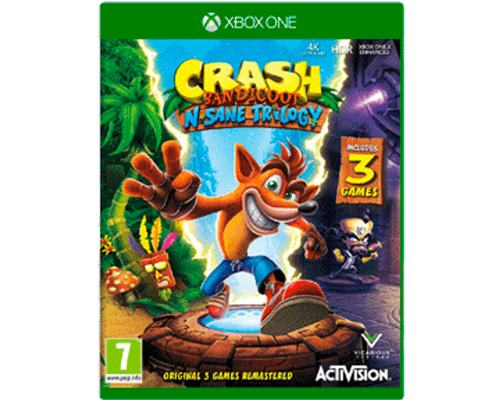 Crash Bandicoot N'sane Trilogy (Xbox) Б\У