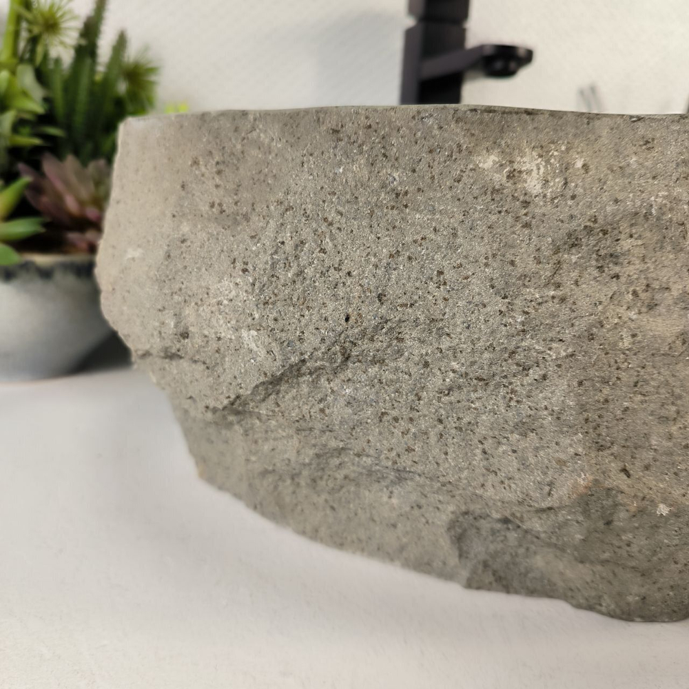 Каменная раковина из андезита Erozy Grey EA-05558 (52*41*16) 0034 из натурального камня