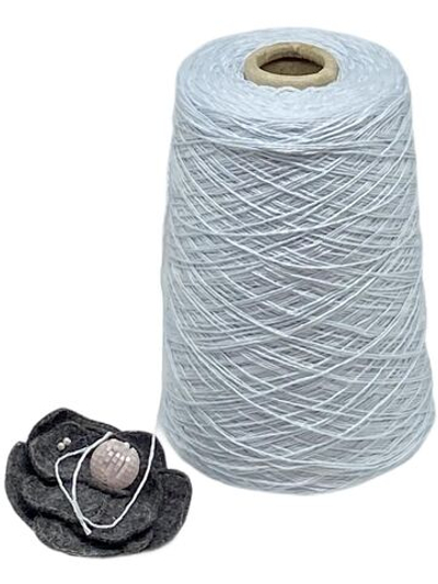 Пряжа на бобине (Италия) 100% мерсеризованный хлопок 100г-700м 340г