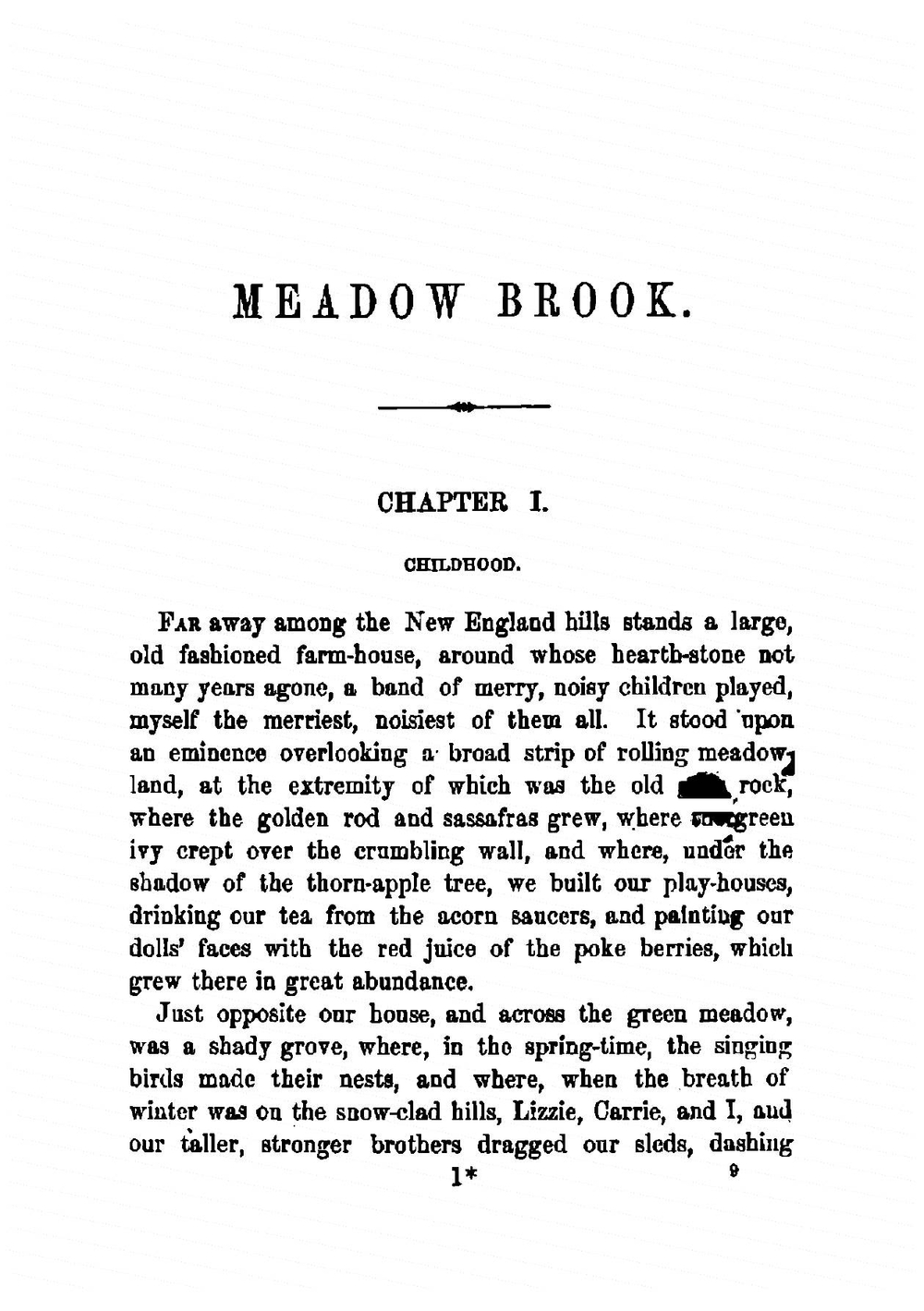 Meadow brook | Holmes Mary Jane