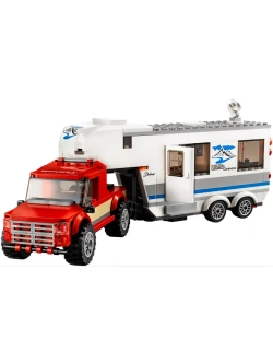 Конструктор Сити Дом на колесах 344 детали