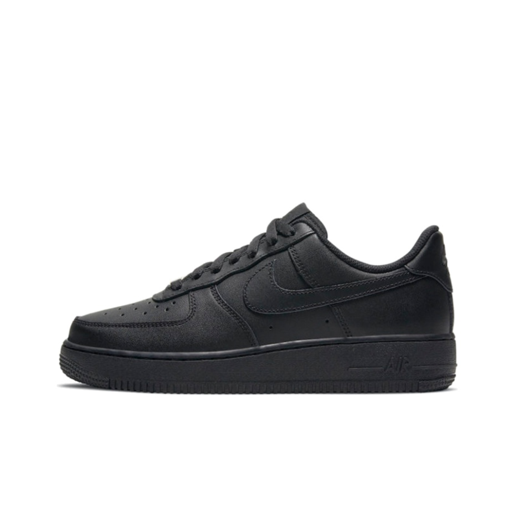 Nike air force one triple black sales