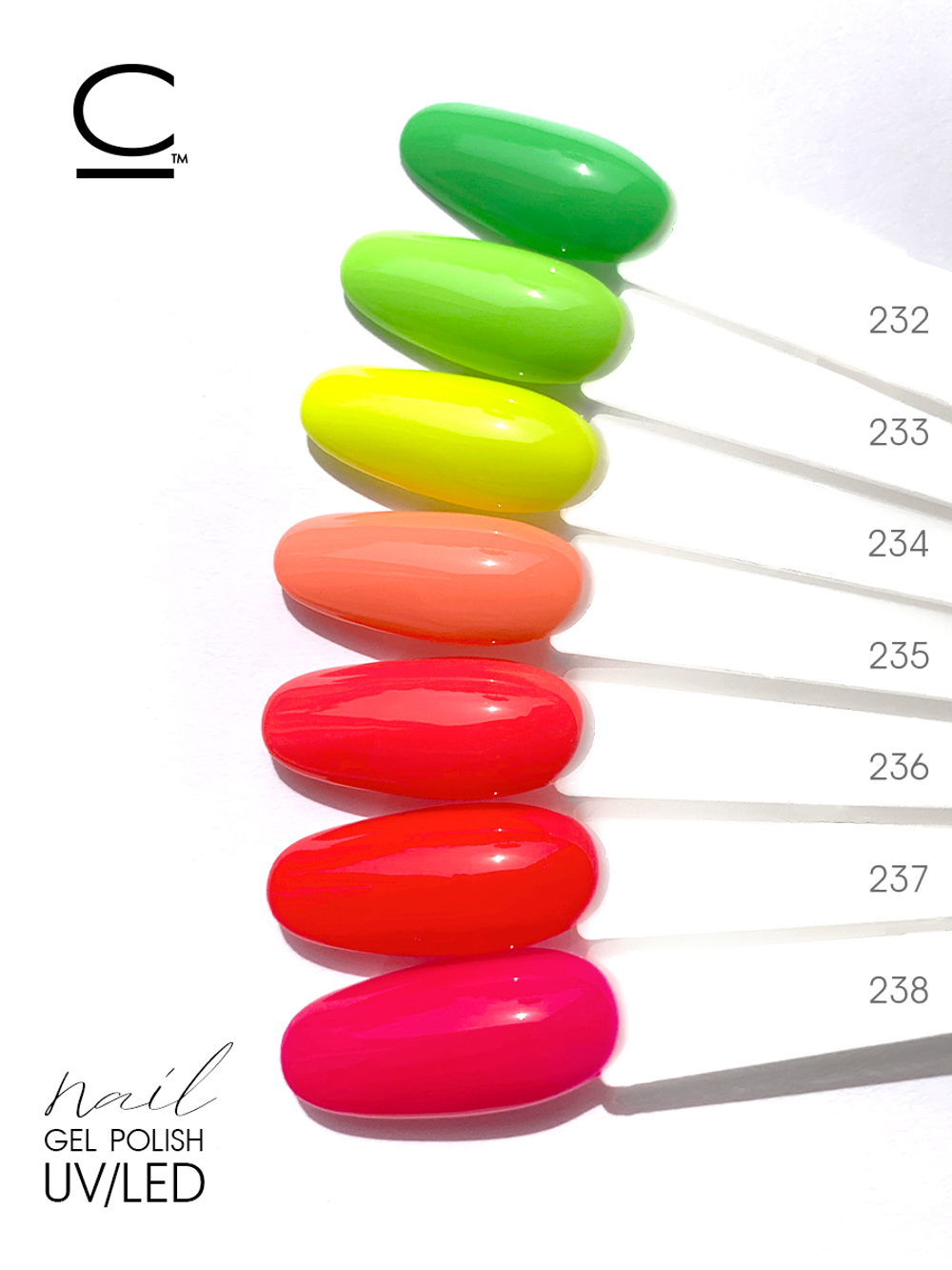 Cosmolac Гель-лак/Gel polish №238 Лето в Tik Tok 7,5 мл