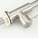 Смеситель для кухни, Frap, с кран-буксой, для одного типа воды, нерж, F41899-6