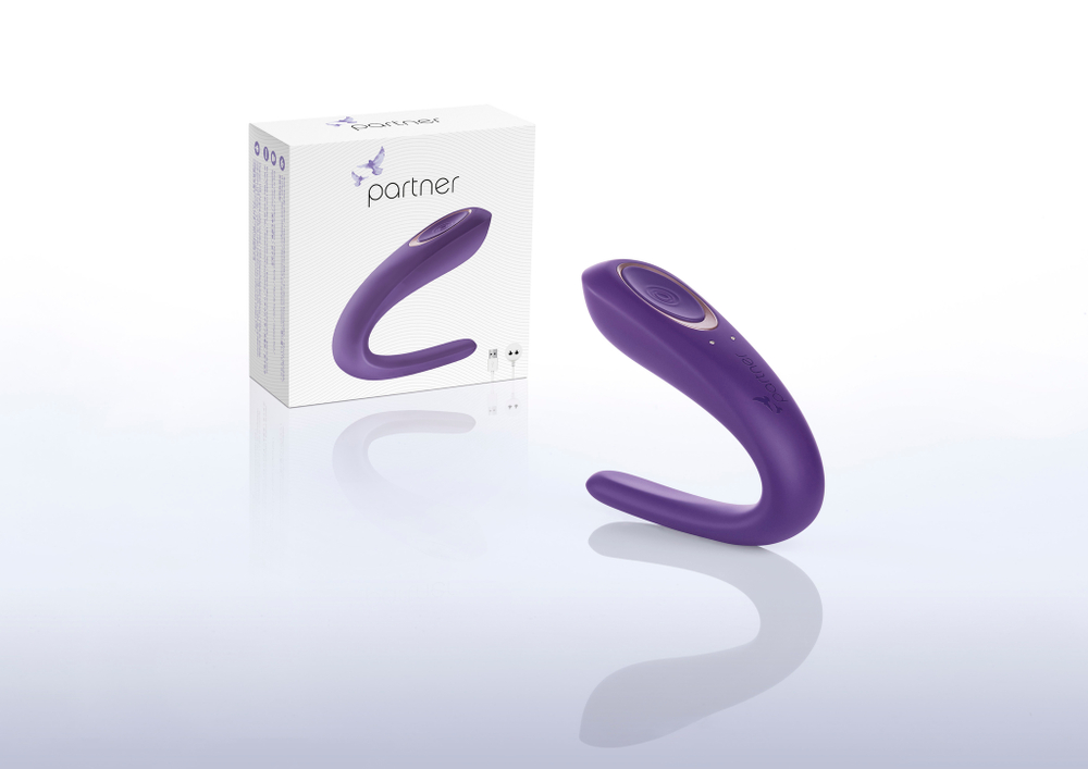 Многофункциональный стимулятор для пар Satisfyer Partner Toy фиолетовый