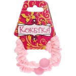 Резинки для волос 2шт «Мята», бусинки, микс 5 цветов, d-5см (Кокетка)