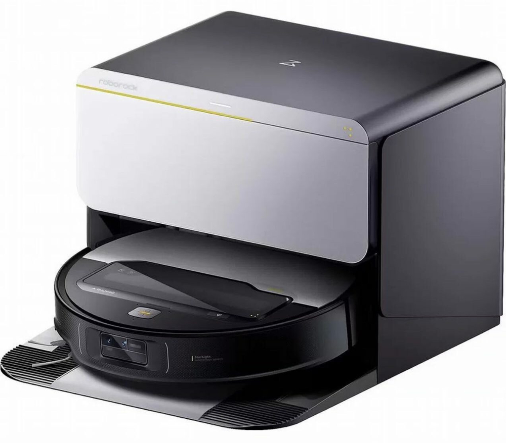 Робот-пылесос Roborock Saros Z70 Silver, с системой наполнения и слива