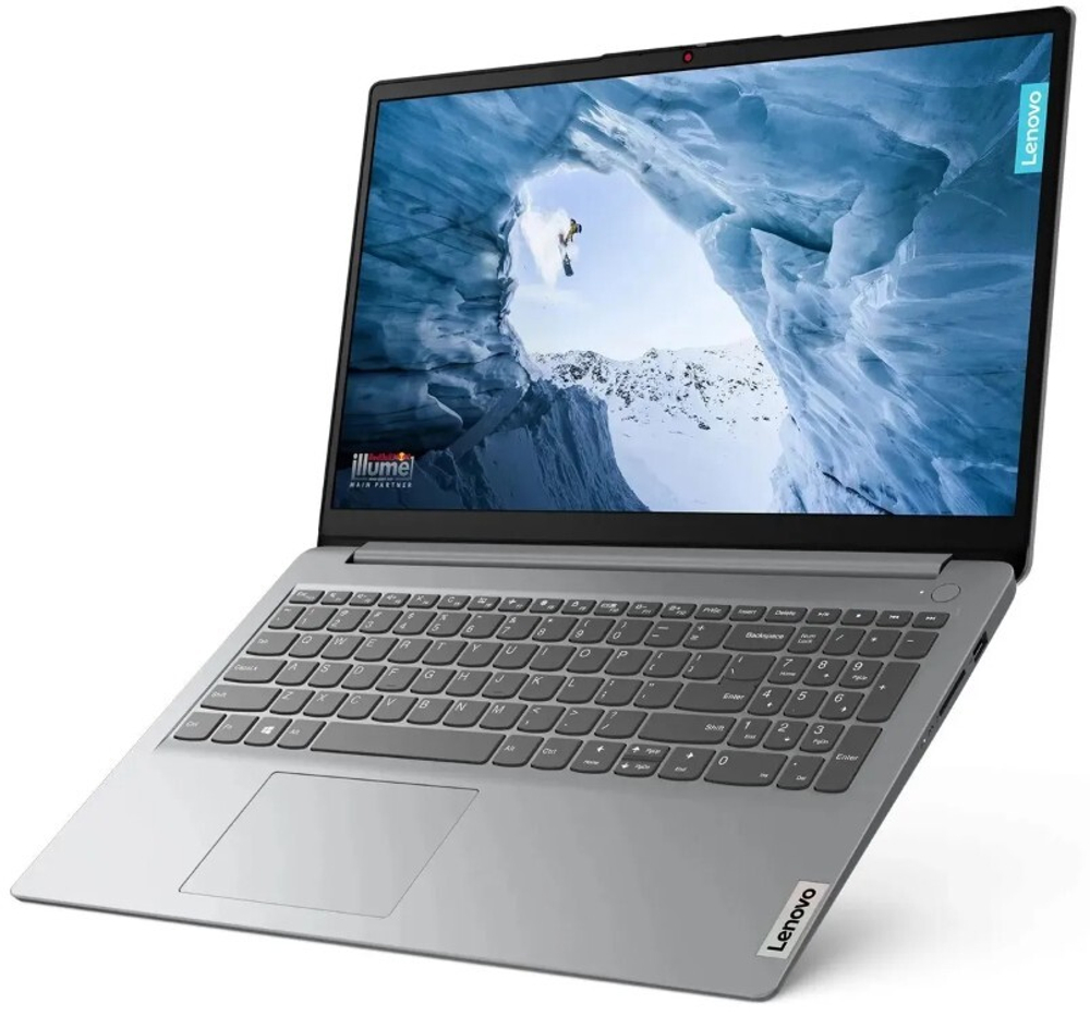Ноутбук  Lenovo IdeaPad 1 15IAU7 15.6 ", Core i5, 8 Гб RAM, 512 Гб SSD, Iris Xe Graphics, Серый
