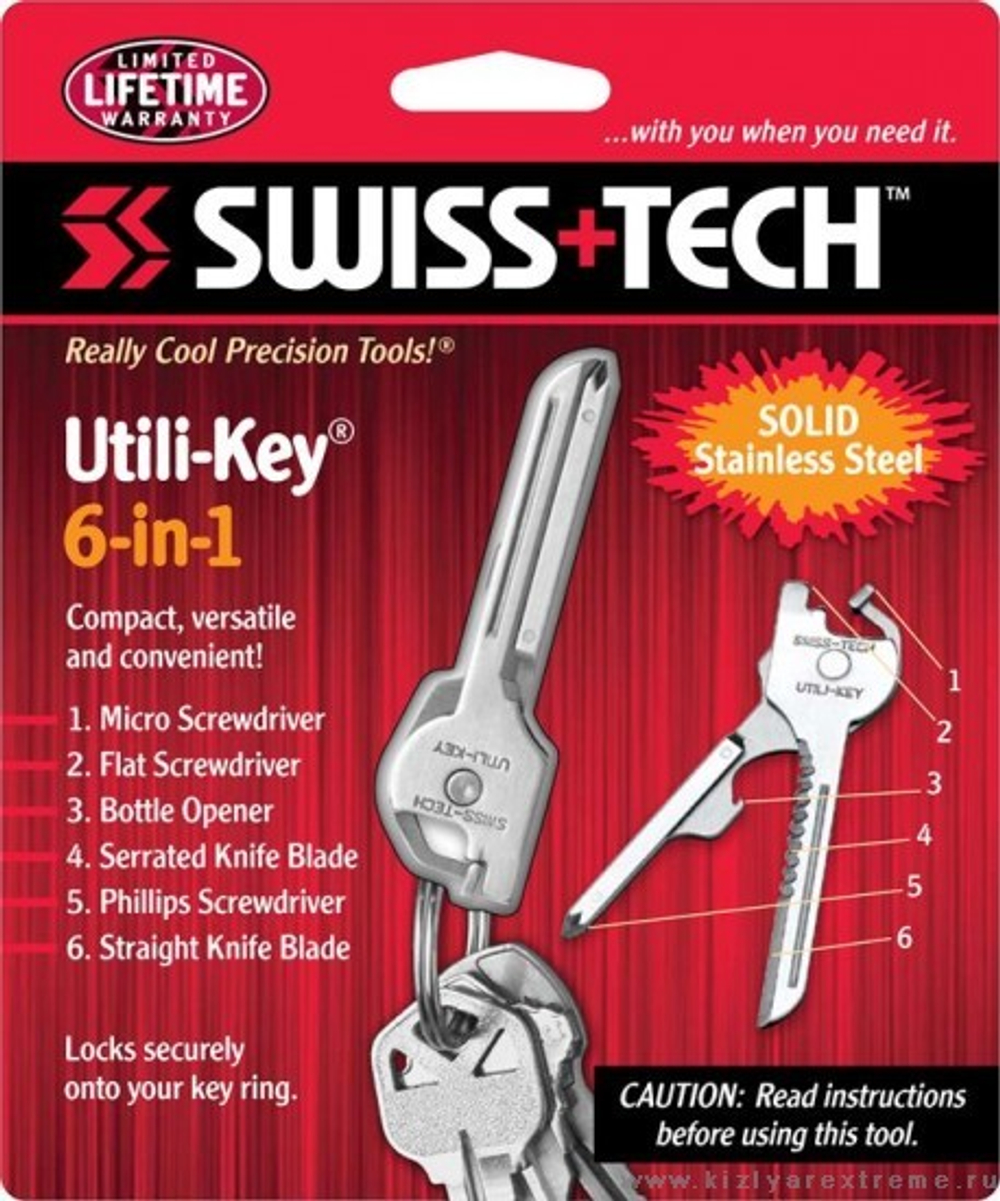 Карманный мультитул Utili-Key 6 в одном