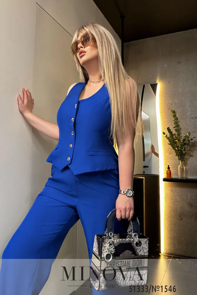 Костюм 1546-электрик Minova