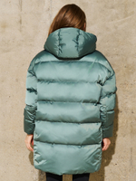 NEW NEW NEW 🫒 Пуховик объёмный средней длины "OLIVE" 🫒 NEW NEW NEW