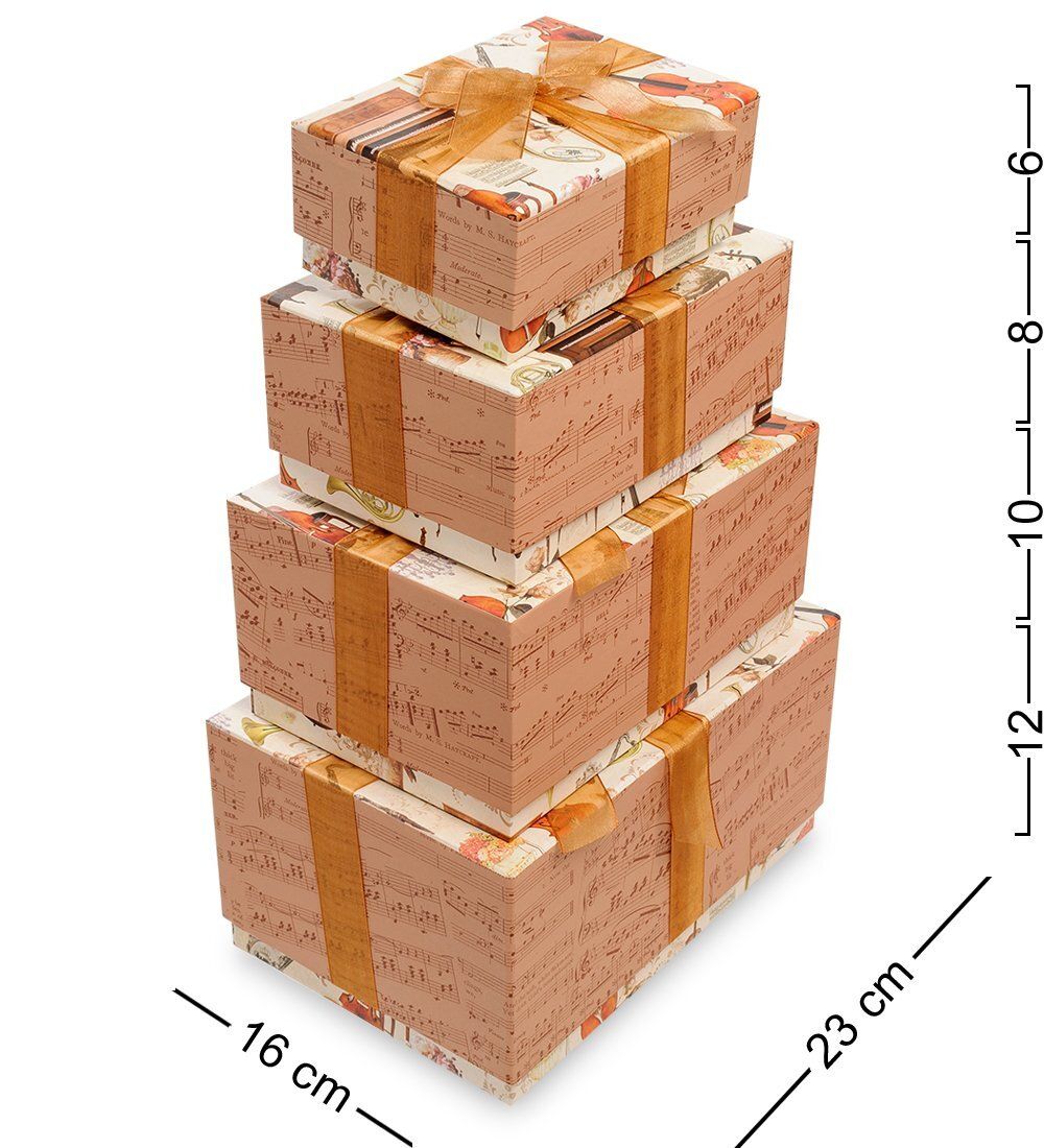Packing Symphony WA-50-15 Комплект коробок из 4шт «Прямоугольник новый»