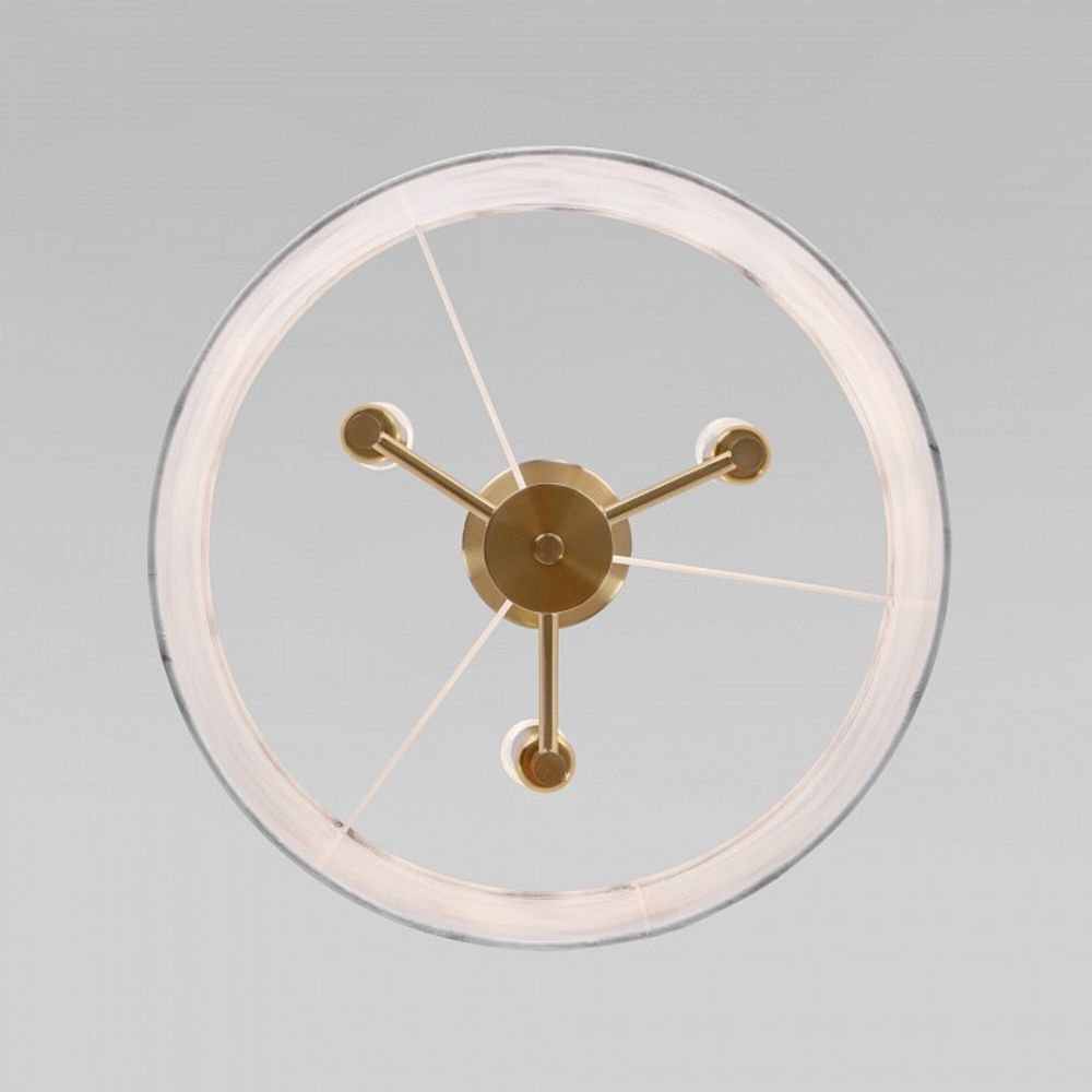 Светильник на штанге Eurosvet Brume 60174/3 латунь