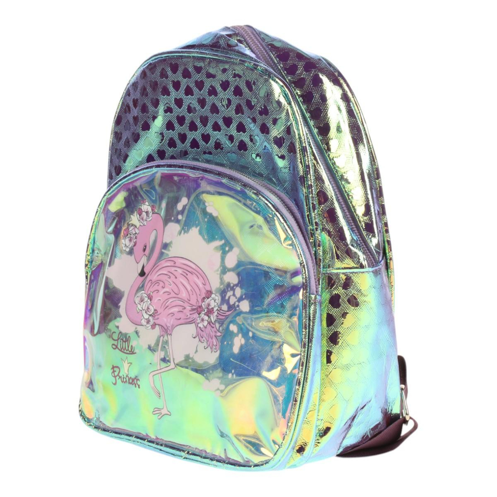 Рюкзак детский, ПВХ, 23*18, 5см, 1отделение, 1карман, 3цвета микс