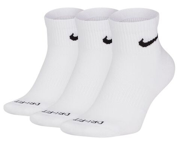 Теннисные носки Nike Everyday Plus Cushioned Training Ankle 3P - white/black