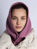 Капор женский вязаный