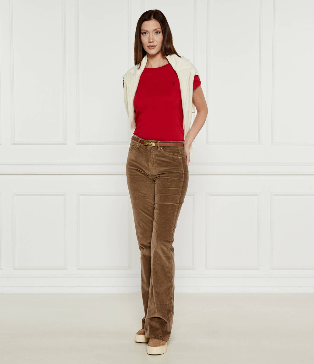 Футболка POLO RALPH LAUREN - красный(211898698)