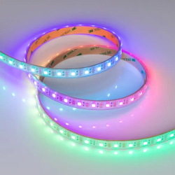 Светодиодная лента герметичная SPI-P-B60-12mm 12V RGB-PX1-BPT (8 W/m, IP66, 5060, 5m) (Arlight, бегущий огонь) 041615(1)