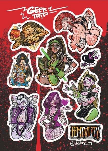 Стикеры Фемталити