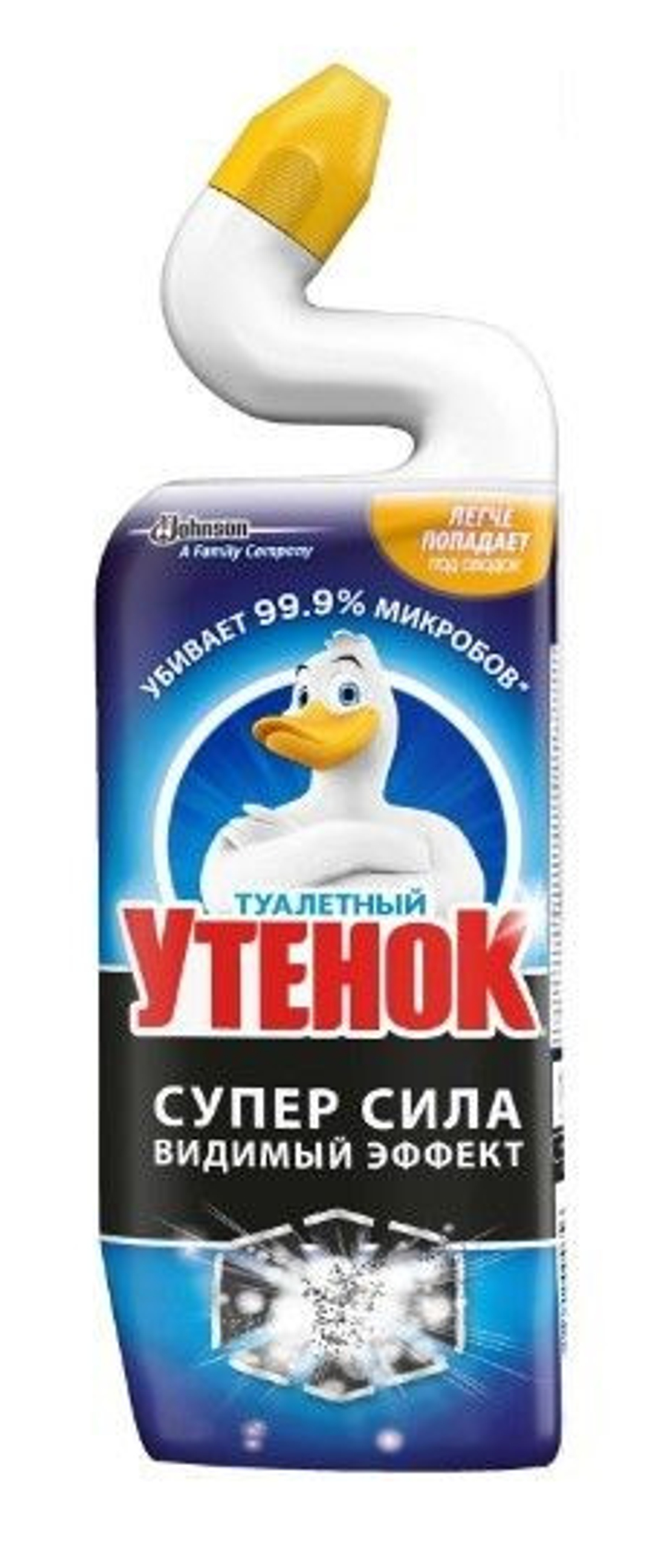 Туалетный утенок 500мл. Ср-во чист. д/унит. 5 в 1 Видимый Эффект