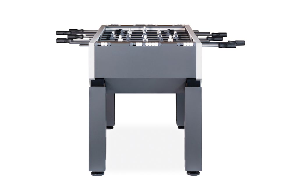 Игровой стол - футбол "Nine Star Iron Pro ITSF Grey" (144х75,5х90)_D2