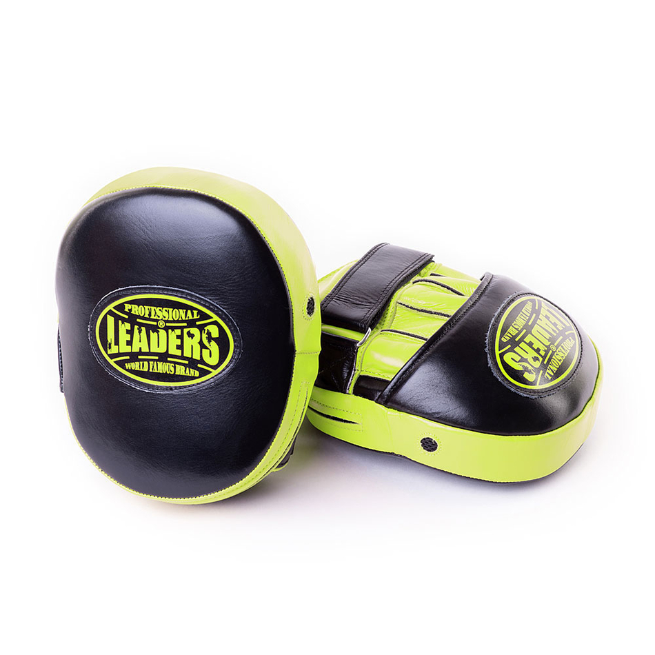 Лапы тренерские LEADERS T-AIR черно-зеленые