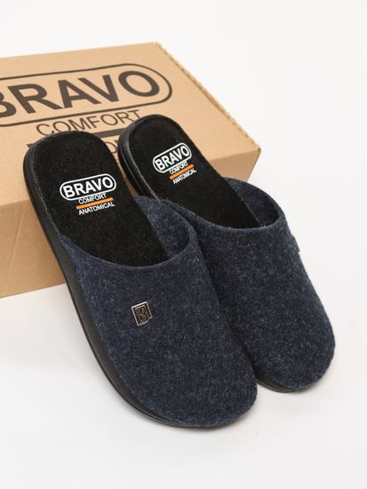 505 "Zima" | Женские сабо (темно-синий)