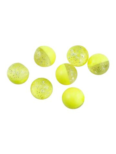 Приманка икра плавающая Berkley PowerBait Floating EGGS Garlic, 14 г, 40 шт, Fluo Yellow, чеснок