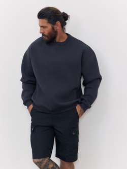 Свитшот с начесом (графит)