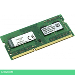 Оперативная память Kingston 4GB DDR3 PC3-12800 (KVR16S11S8/4WP)