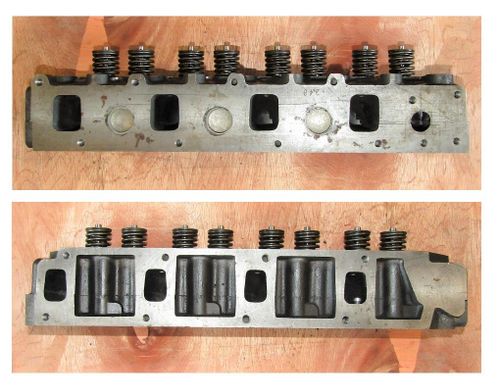 Головка блока цилиндров в сборе Ricardo R4105ZDS1; TDK 56-66 4LT/Cylinder head Assy